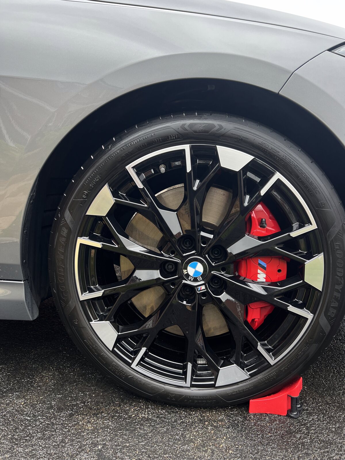 BMW alloy wheel detailed